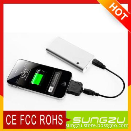 Mini Power Bank With Torch Function